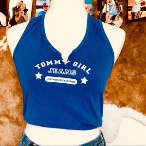 Tommy Girl Cropped Tank